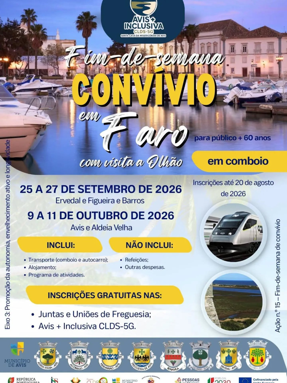 Convívio / Fim de semana em Faro